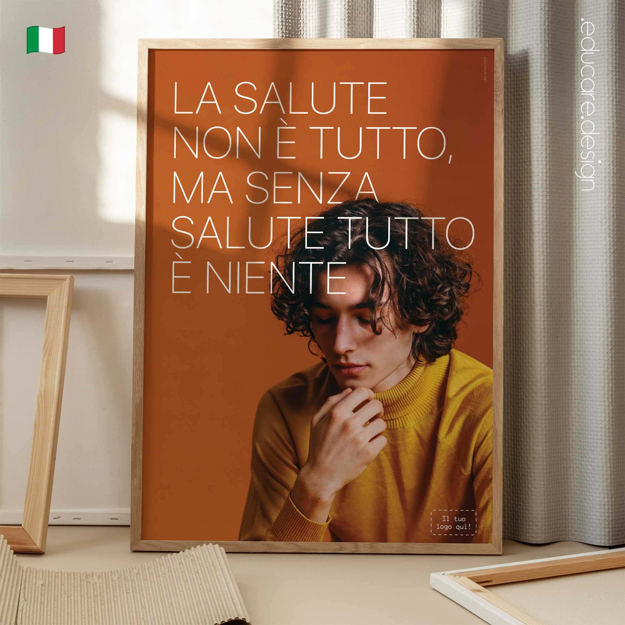 Senza salute; poster da www.educare.design