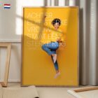 Vrouw! anatomisch diagram voor praktijken en klinieken