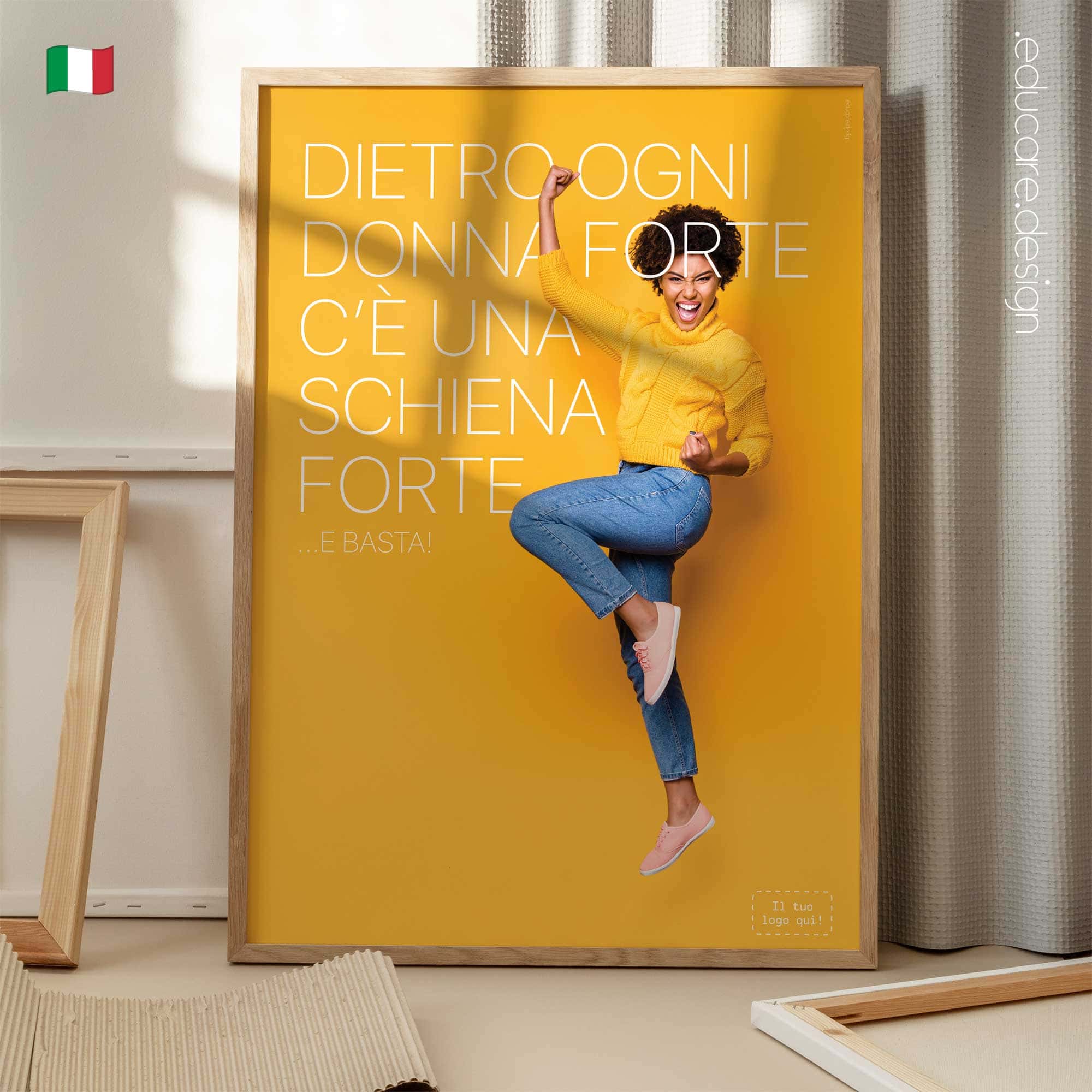 Donna! Poster per una salute migliore da www.educare.design