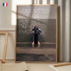 Vos Pensées planche anatomique pour cabinets et cliniques