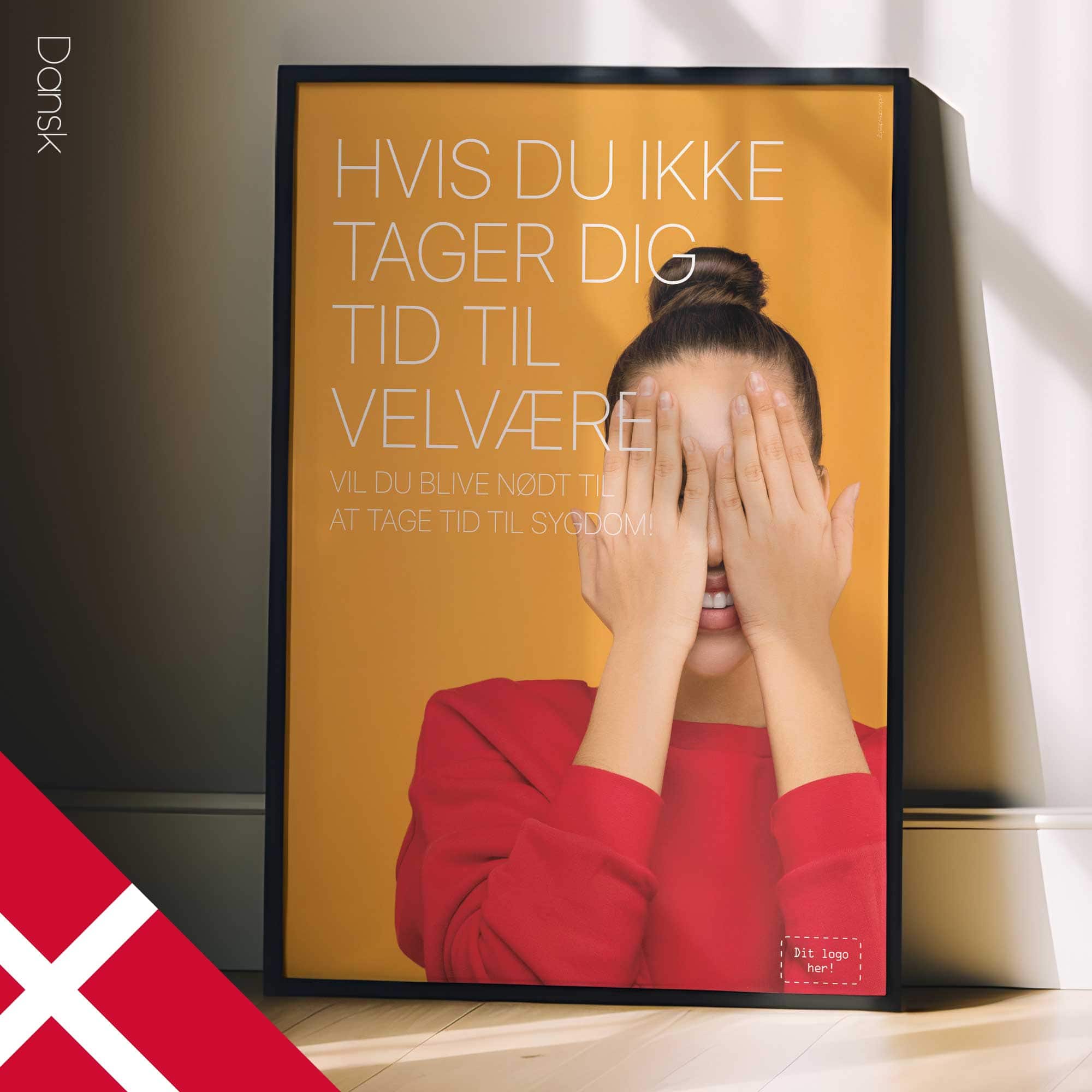 Make time for wellness! Wellness poster from www.educare.design