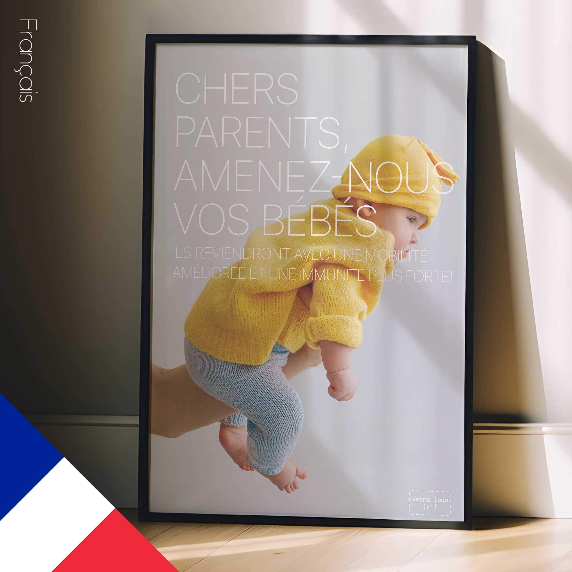 Bring us Babies. Preventive care poster from www.educare.design