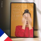 Make time for wellness! Wellness poster from www.educare.design