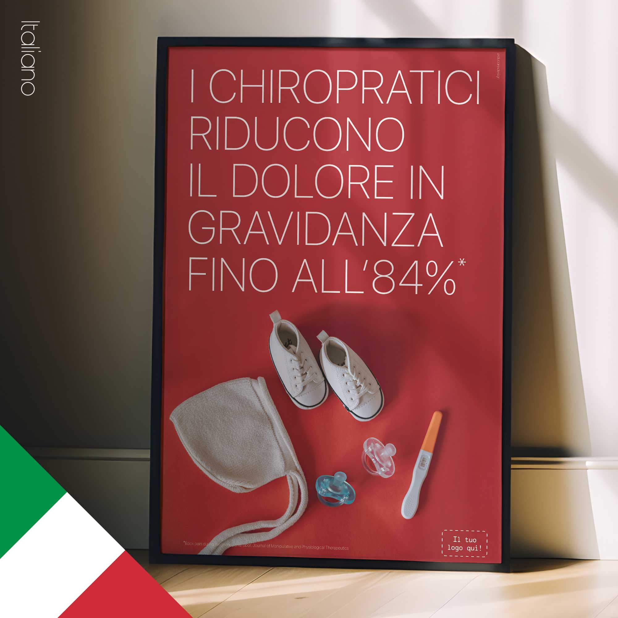 Chiropractic poster from educare.design