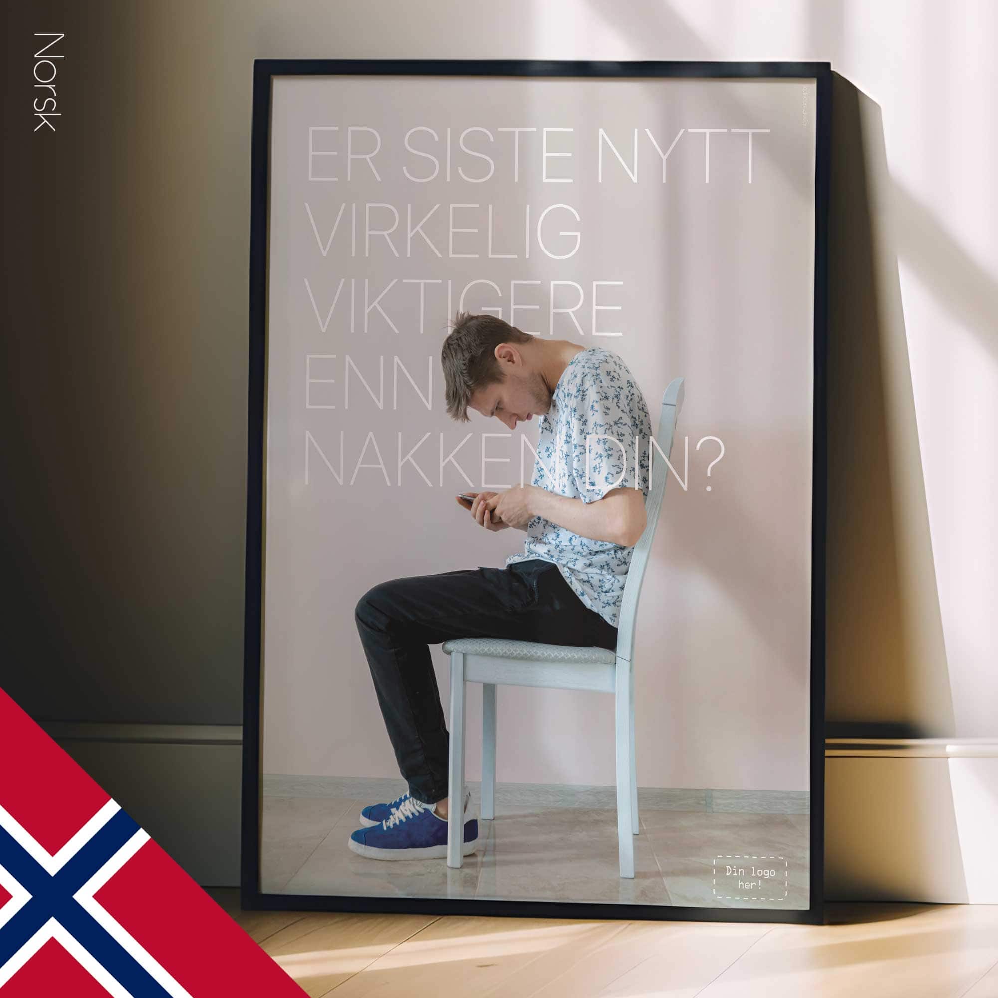 Online-Ausschnitt. Körperhaltung Kunstwerk von www.educare.design