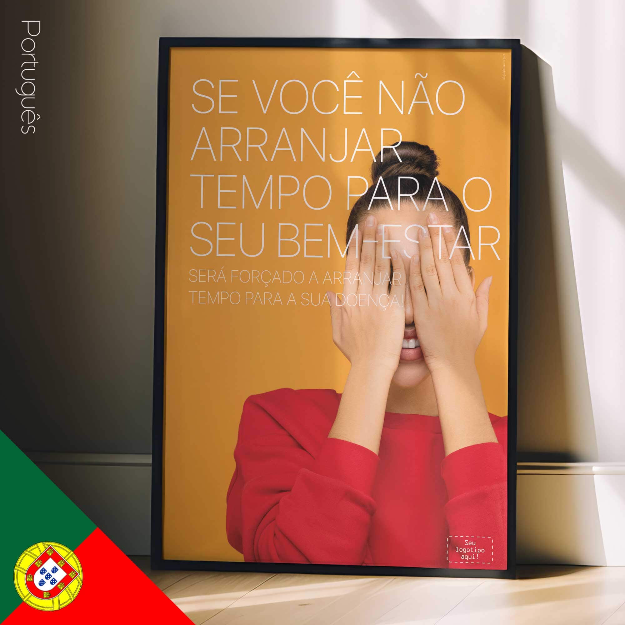 Make time for wellness! Wellness poster from www.educare.design