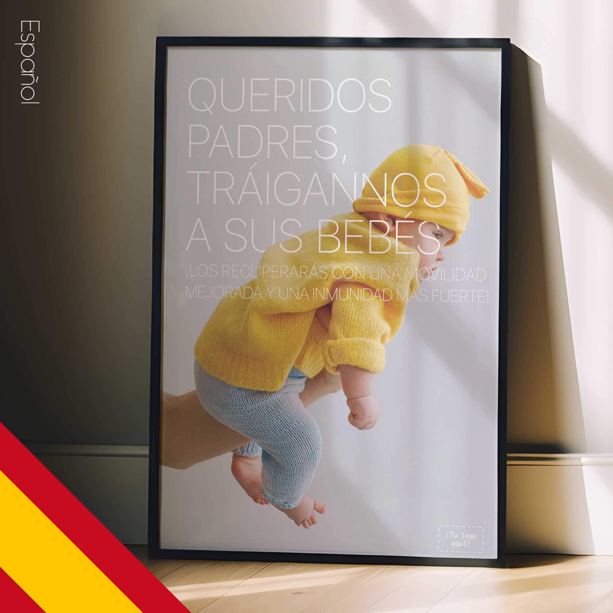 Bring us Babies. Preventive care poster from www.educare.design