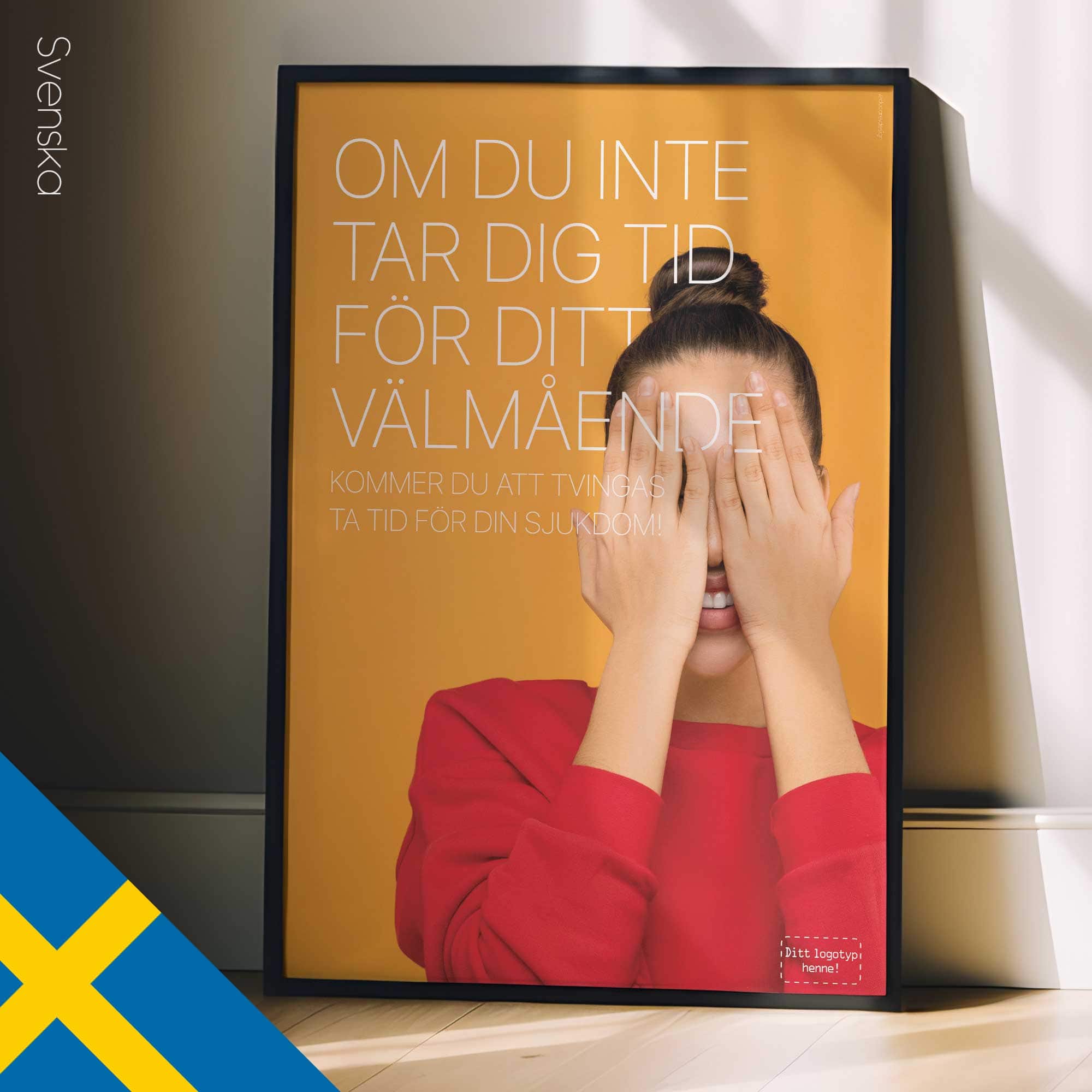 Make time for wellness! Wellness poster from www.educare.design