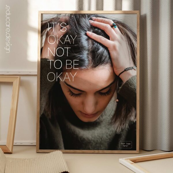 It’s okay not to be okay! Mental Health artwork from educare.design