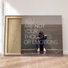 You are not your thoughts or emotions. Mental Health artwork from educare.design