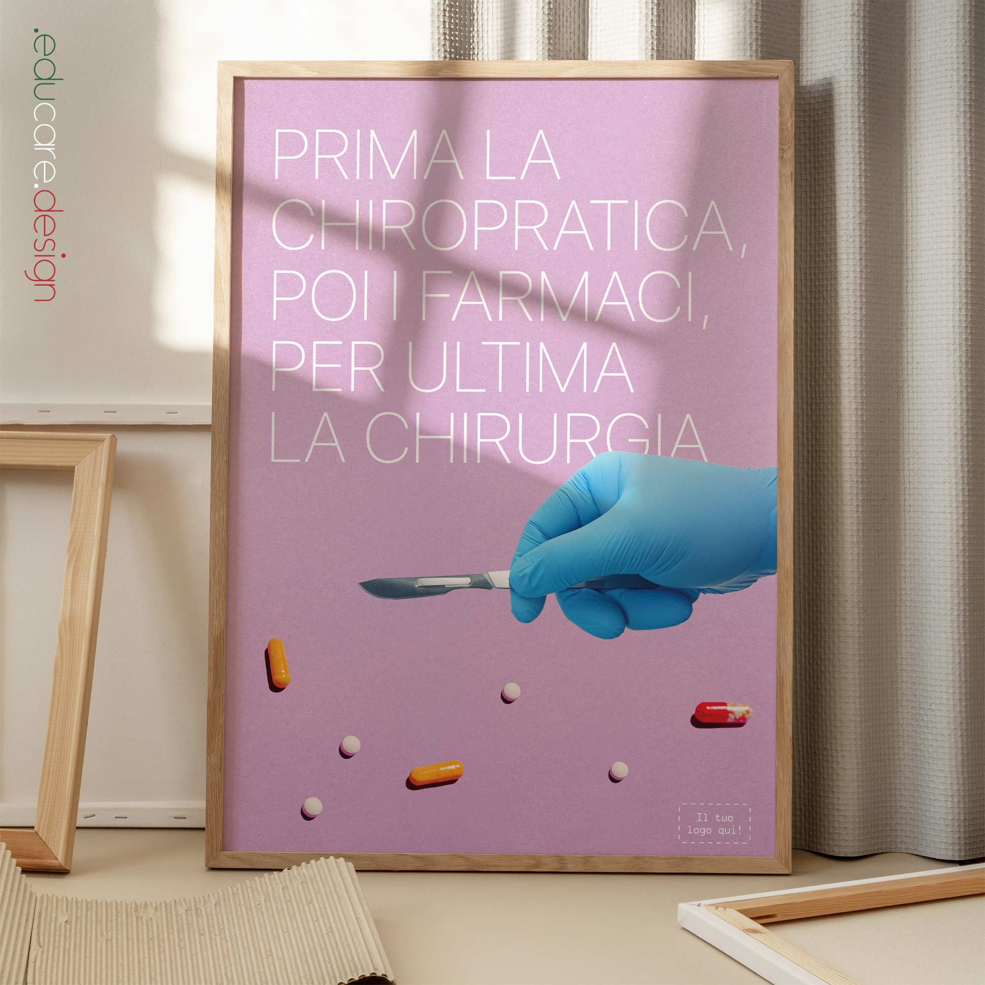 Chiropractic first! Chiropractic artwork from www.educare.design