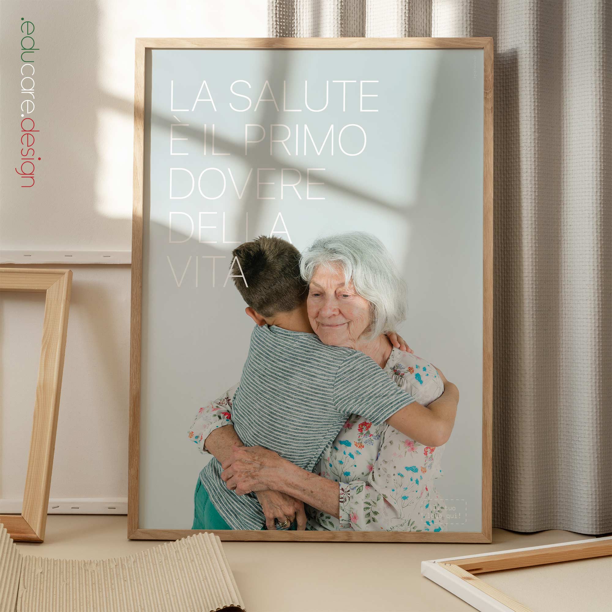 Health is the first duty of life. Poster from www.educare.design
