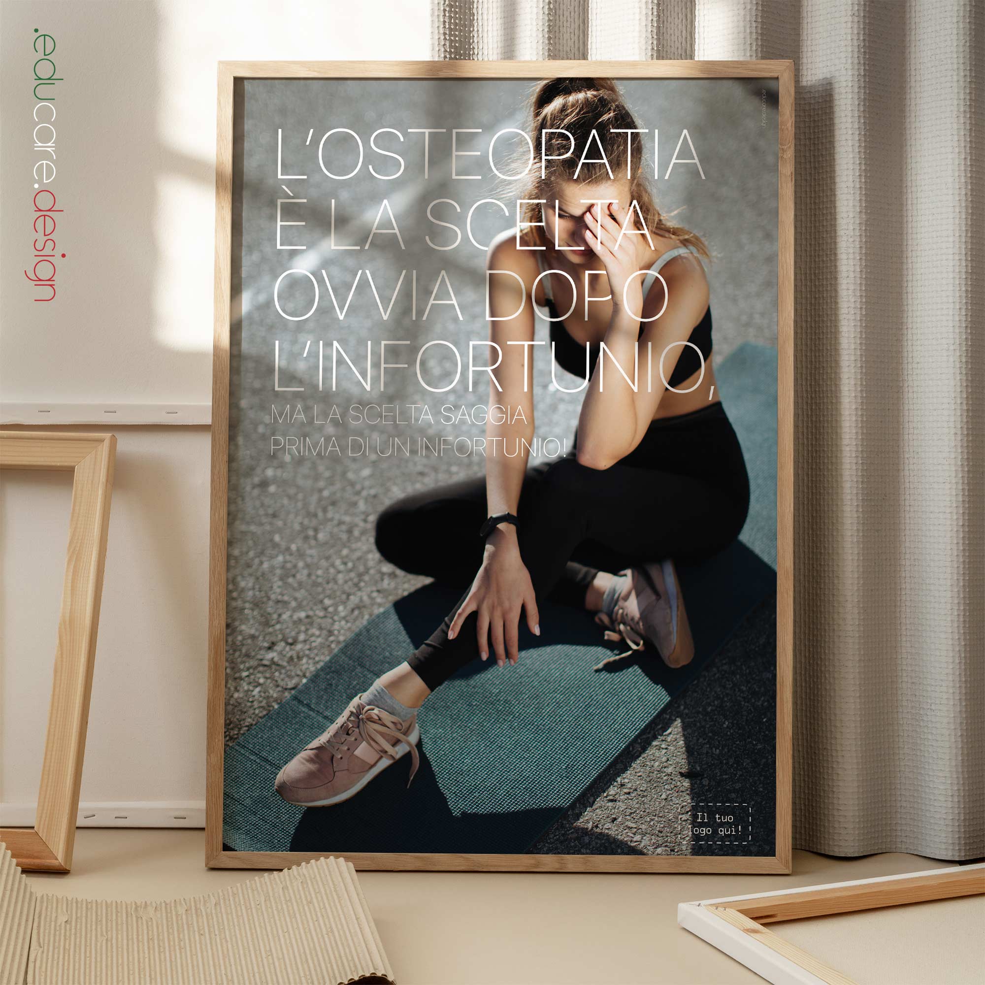Obvious and Wise. Osteopathic poster from www.educare.design