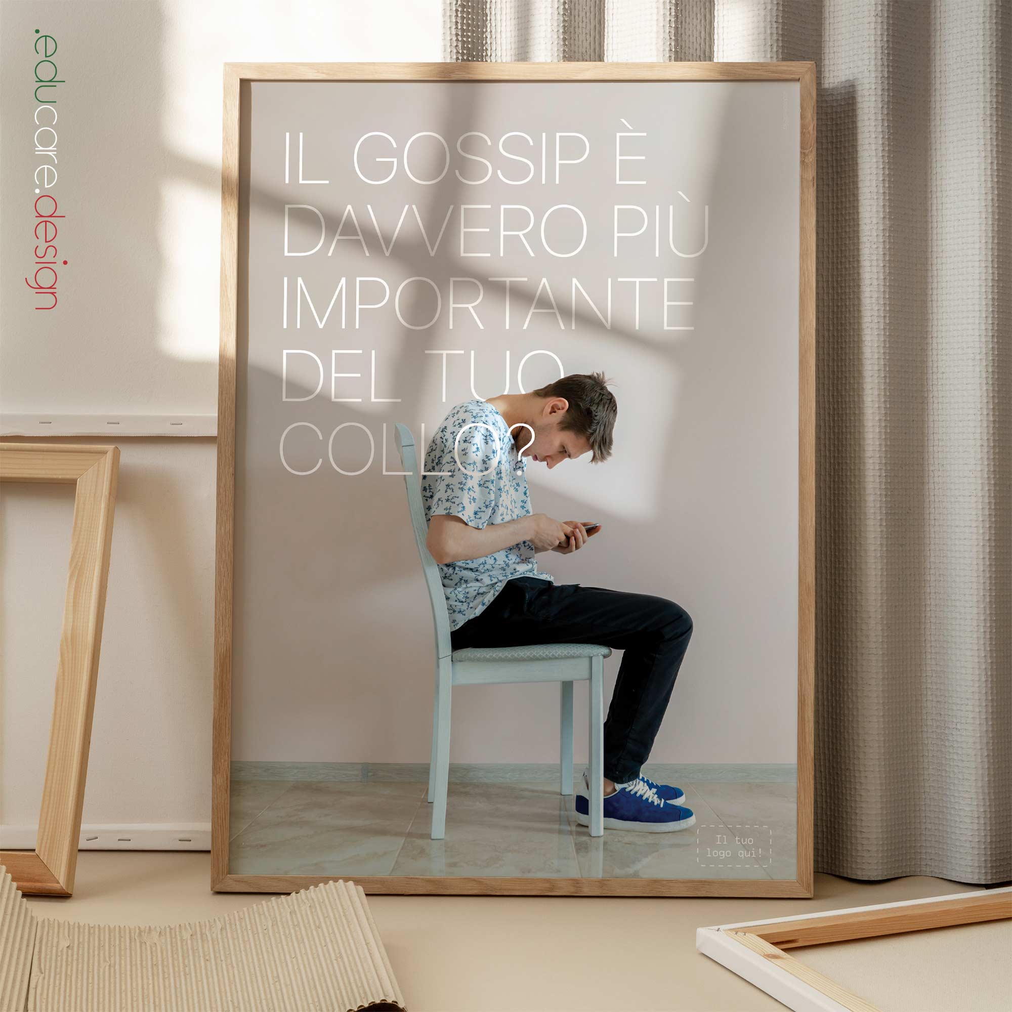 Online Neck. Posture artwork from www.educare.design
