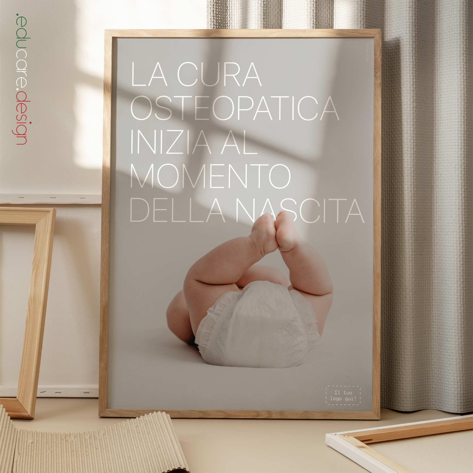 Osteopathic is Preventive Care. Osteopathic artwork from www.educare.design