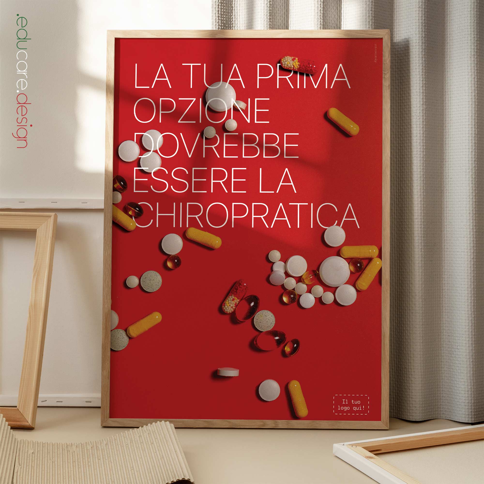 Your first option! Chiropractic artwork from www.educare.design