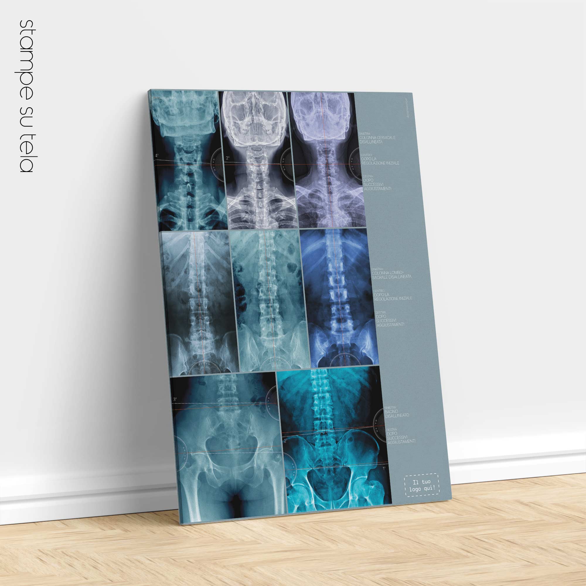 Misalignment, anatomy and physiology artwork from educare.design