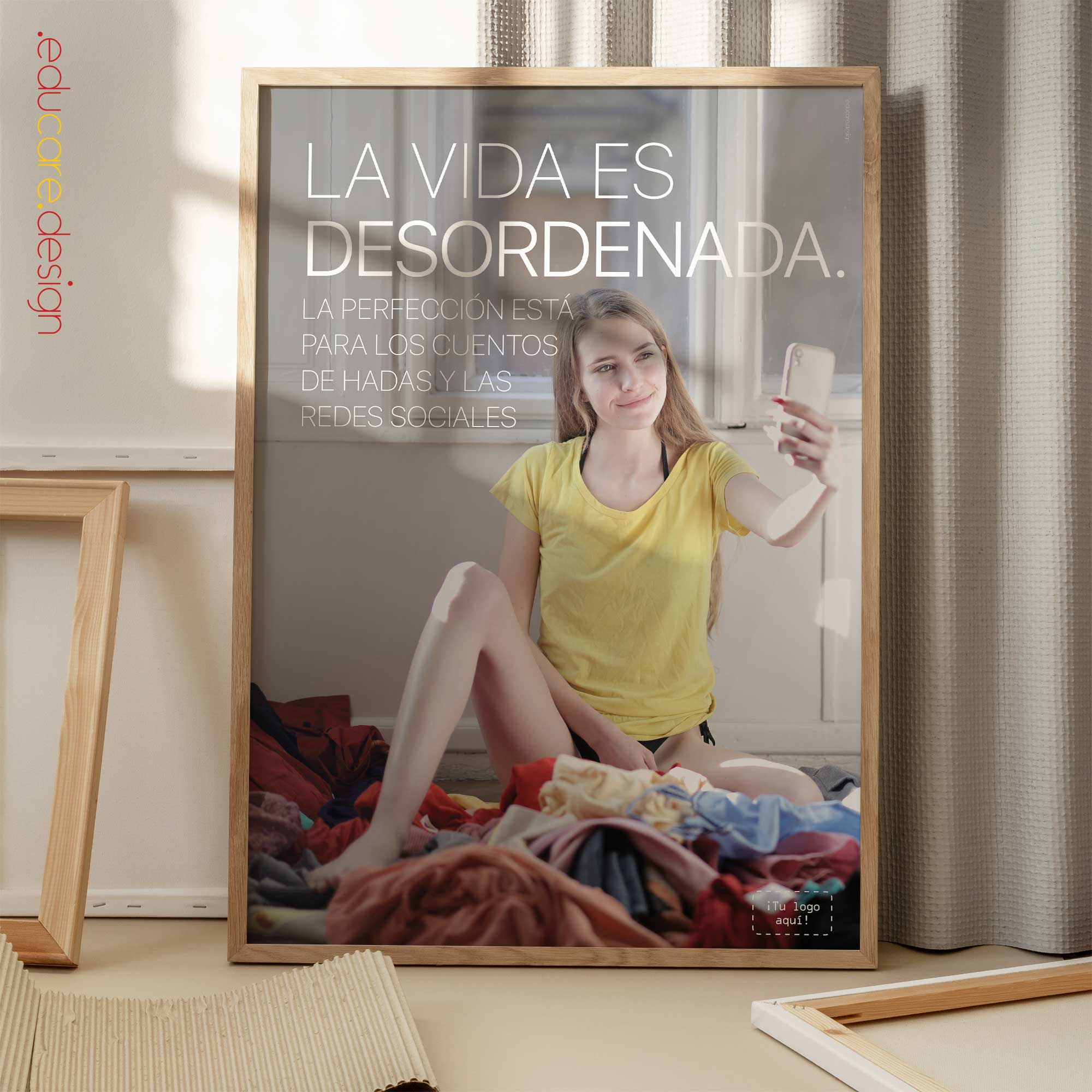 La perfección es para los cuentos de hadas y las redes sociales.