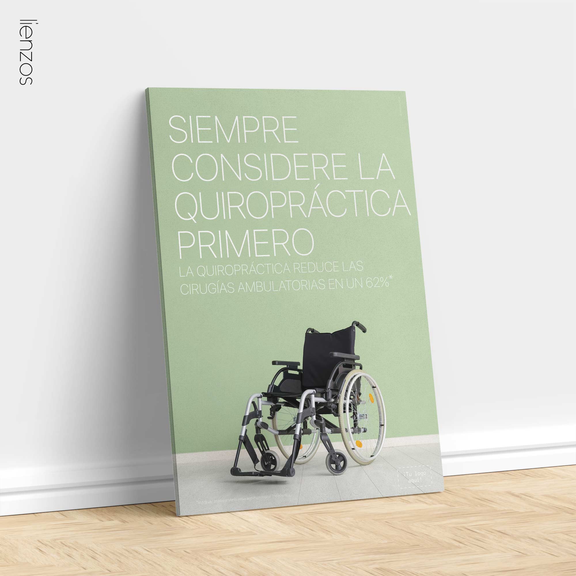 Chiropractic poster from educare.design