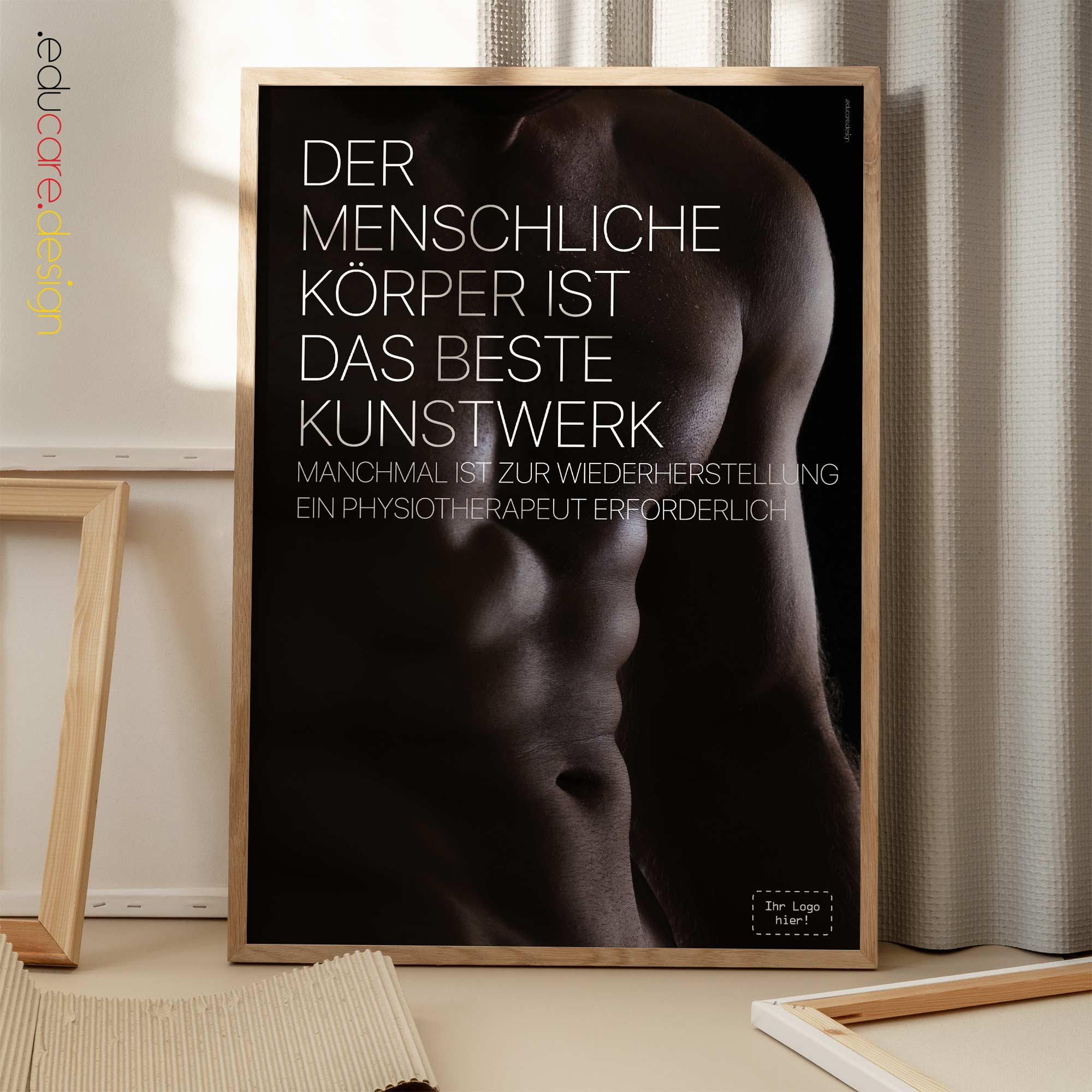 Men are Art! Educational healthcare design from www.educare.design