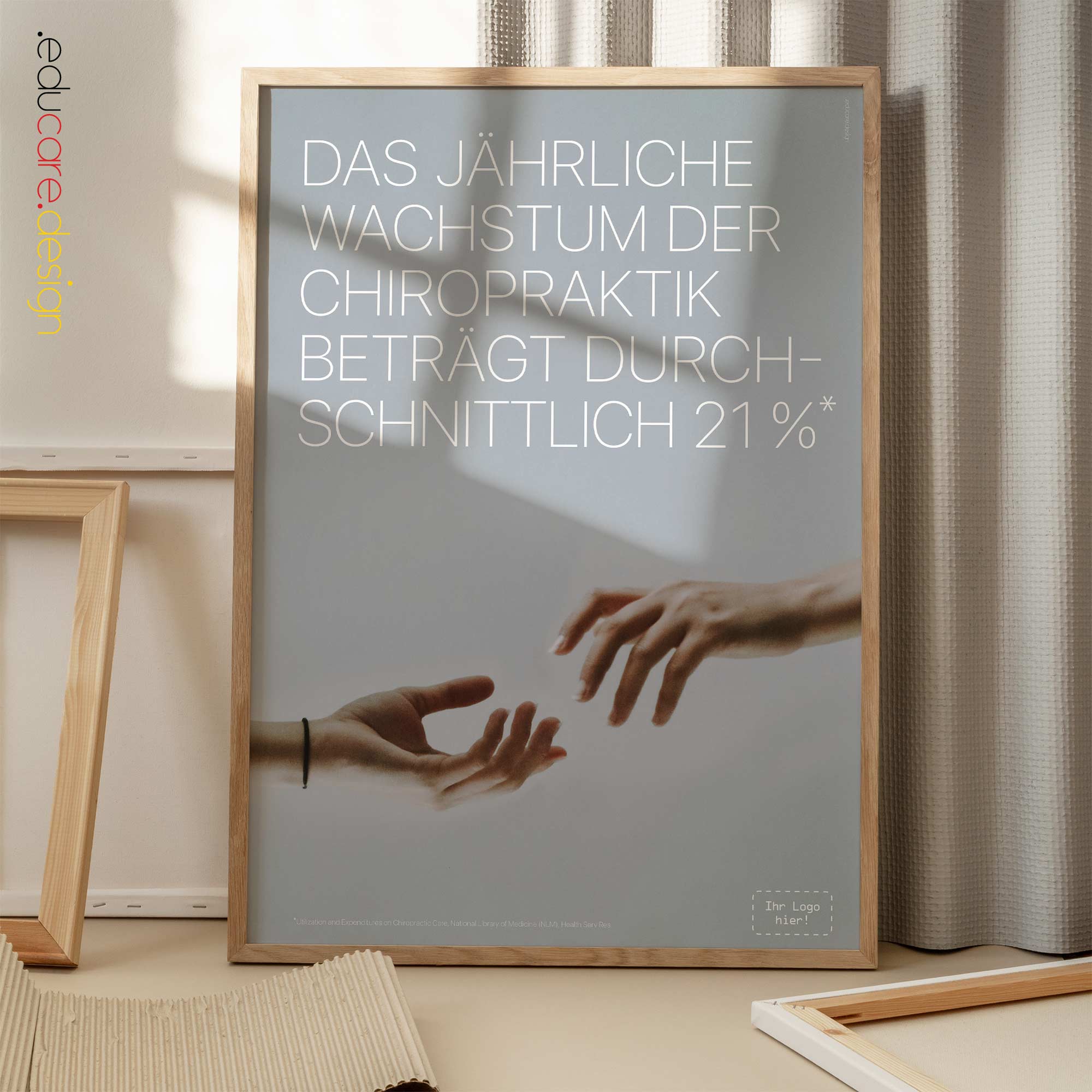 Chiropraktik-Poster von educare.design