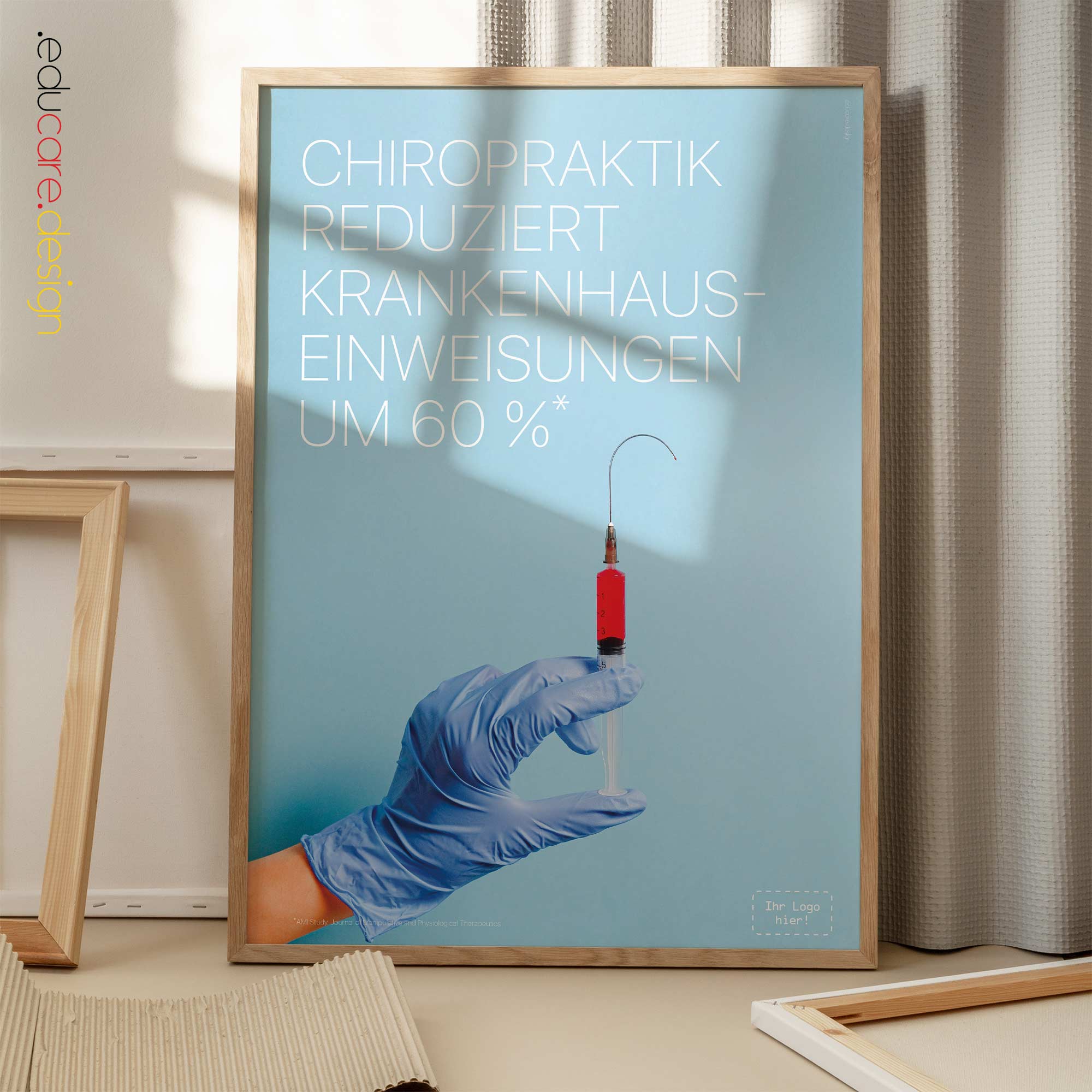 Chiropraktik-Poster von educare.design