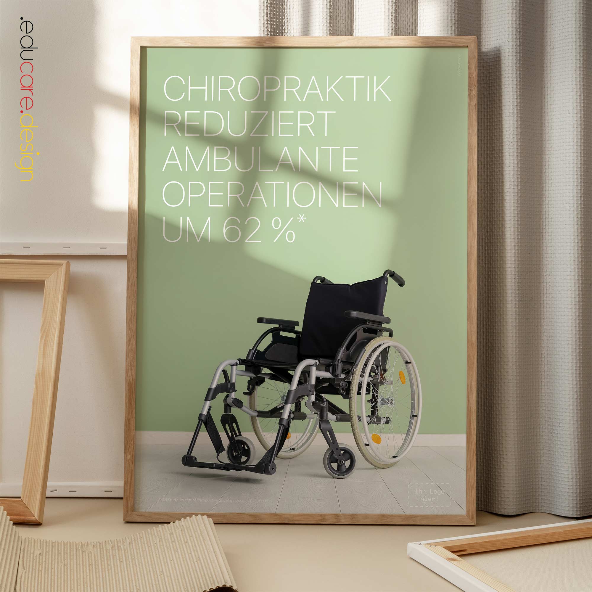 Chiropraktik-Poster von educare.design