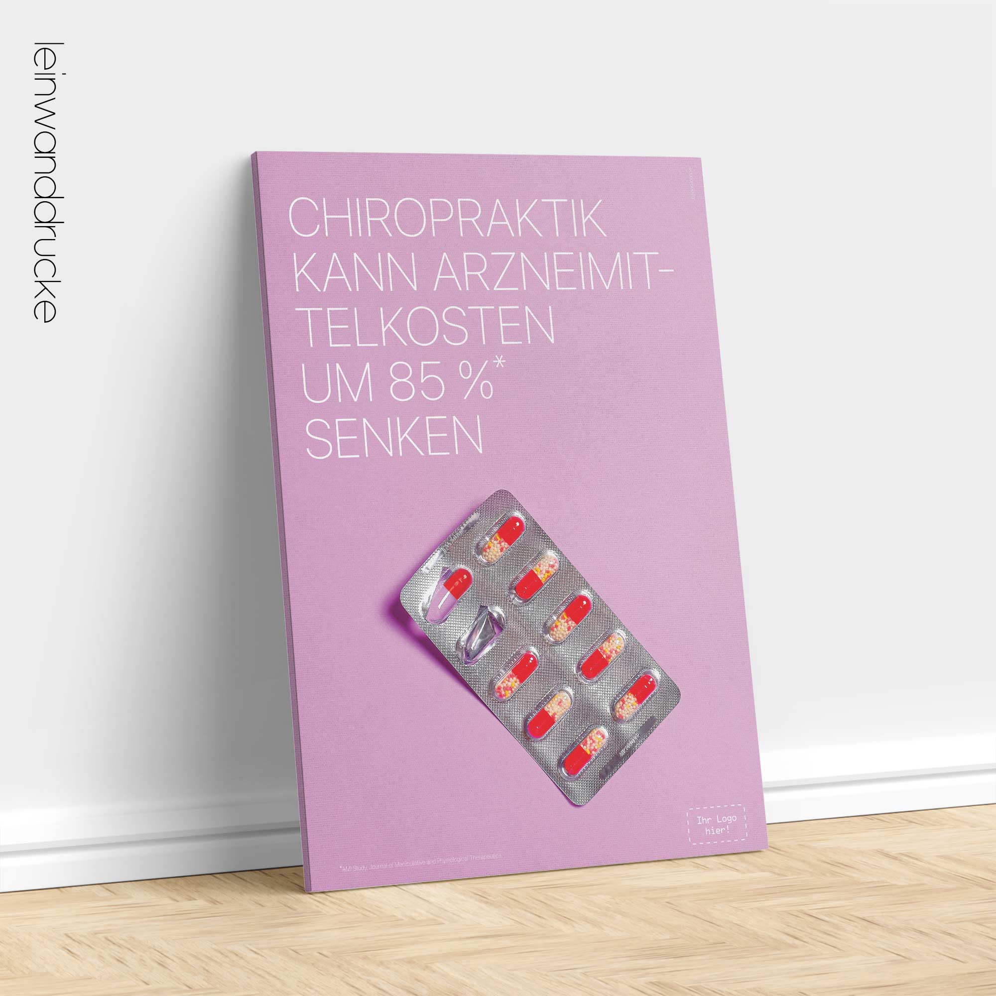 Chiropractic poster from educare.design