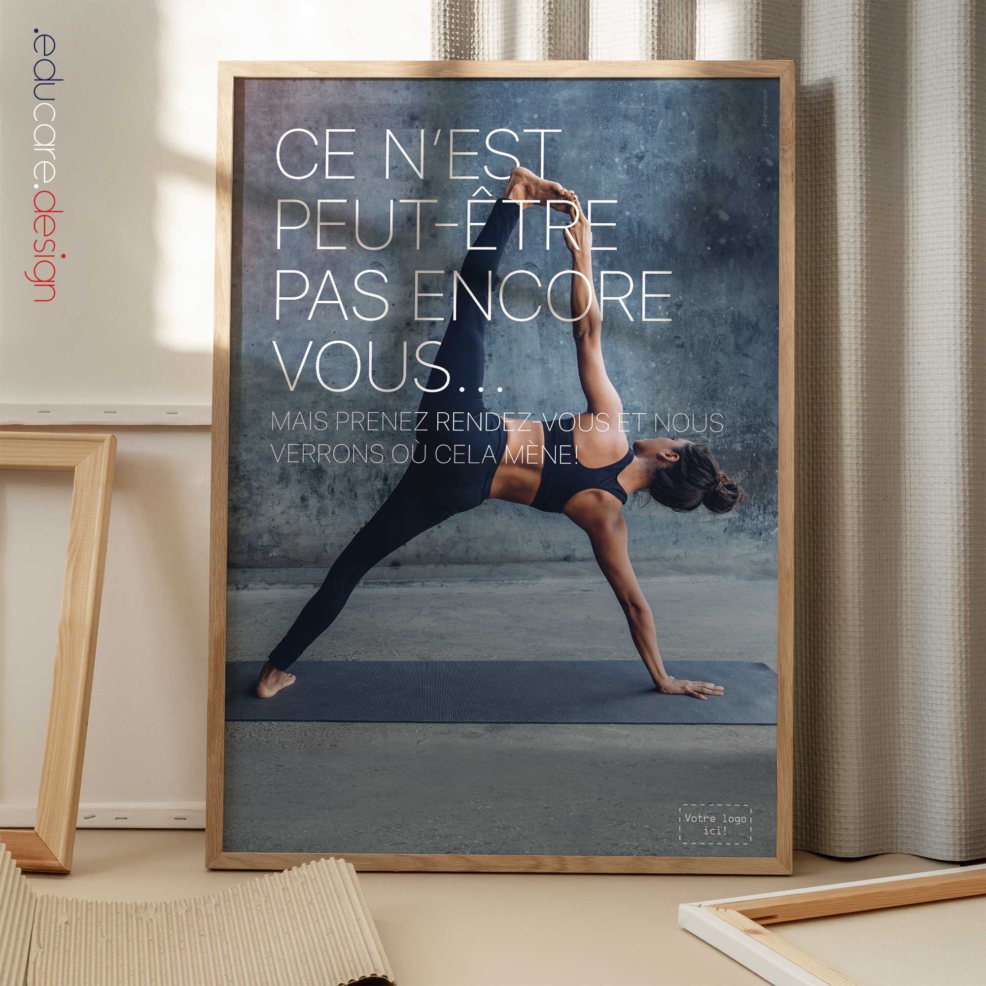 Not Yet... Wellness poster from www.educare.design