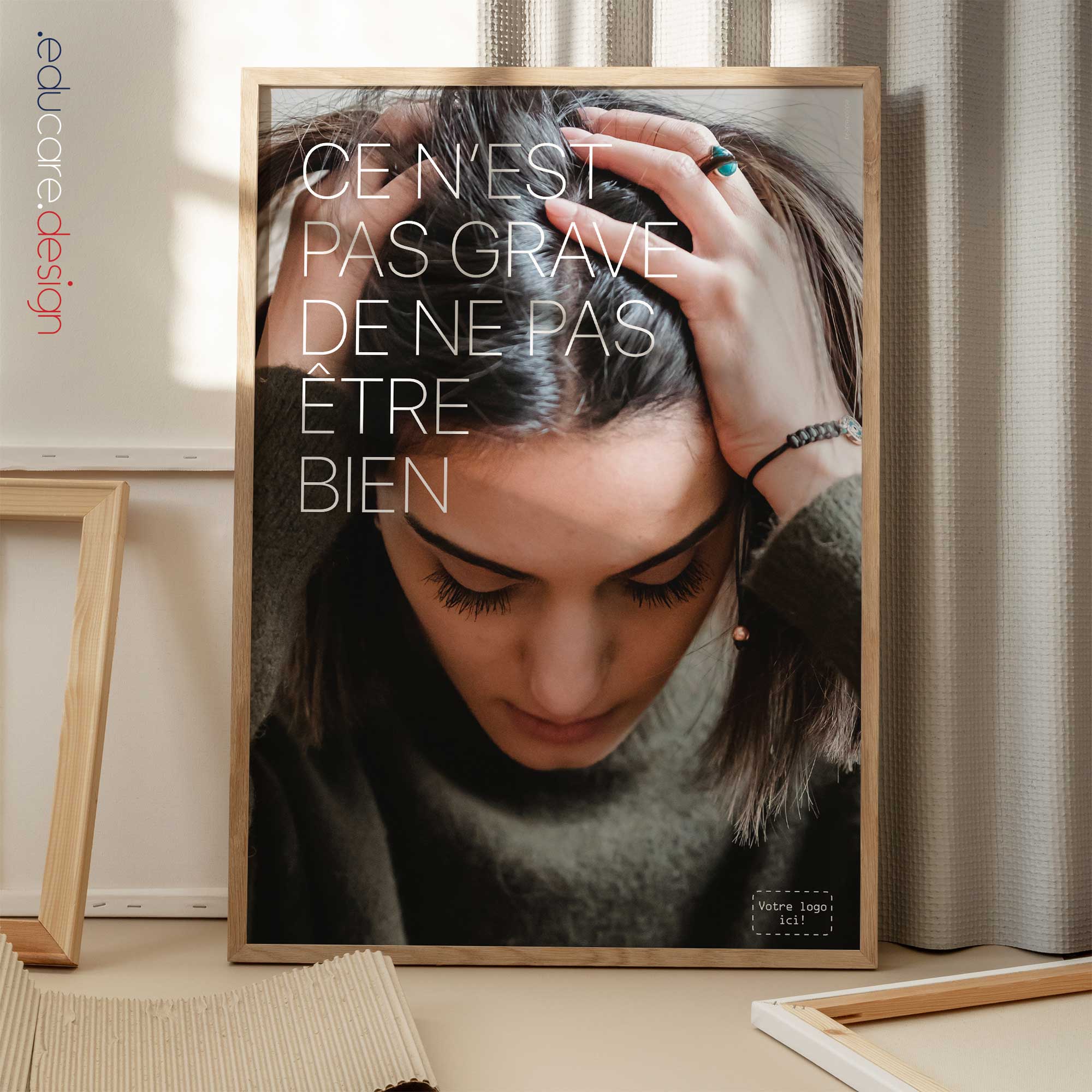 It’s okay not to be okay! Mental Health artwork from educare.design