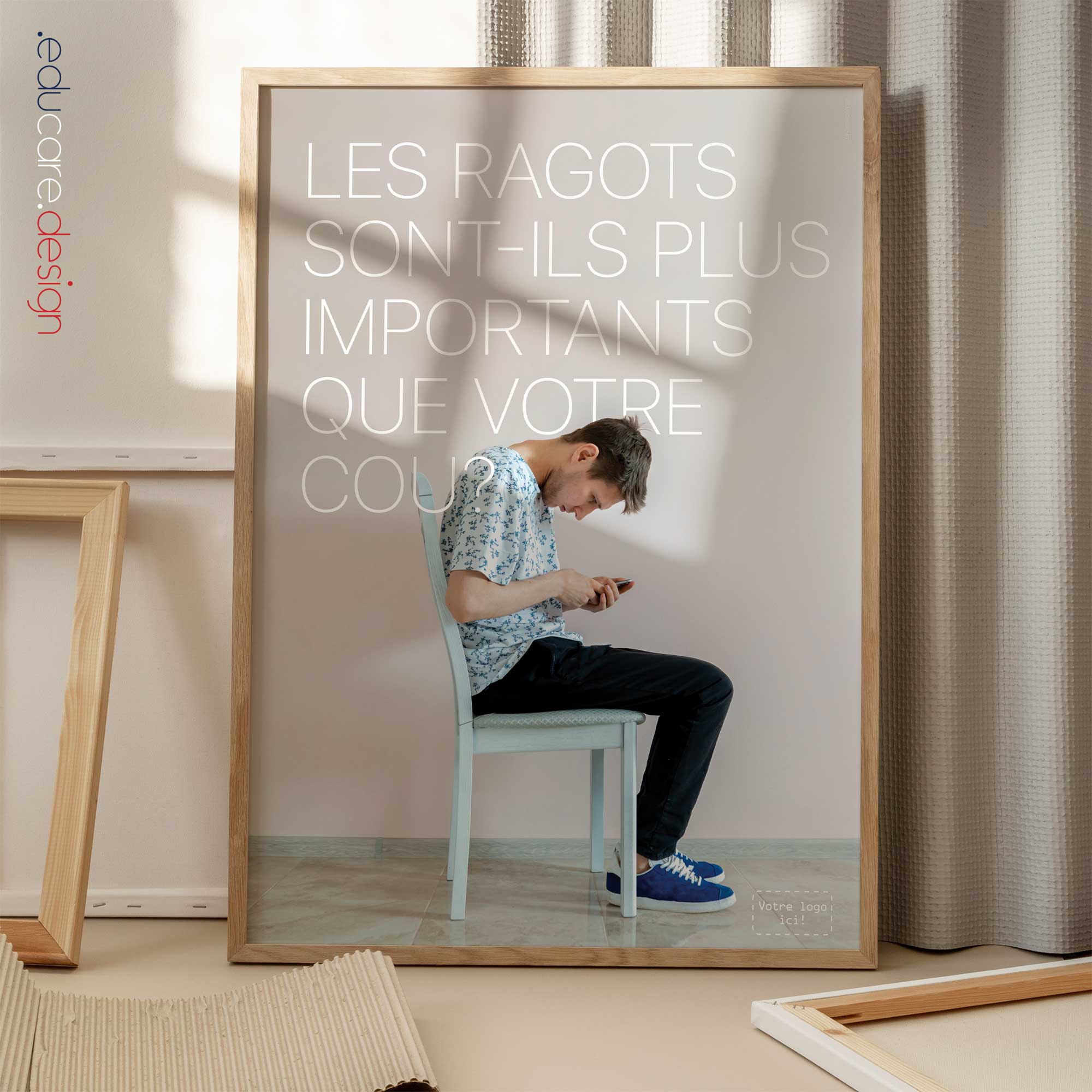 Online Neck. Posture artwork from www.educare.design
