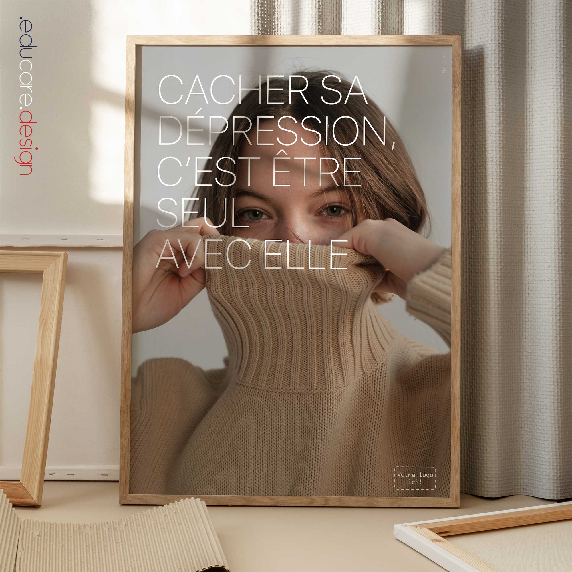 Cacher sa dépression, c’est être seul avec elle.