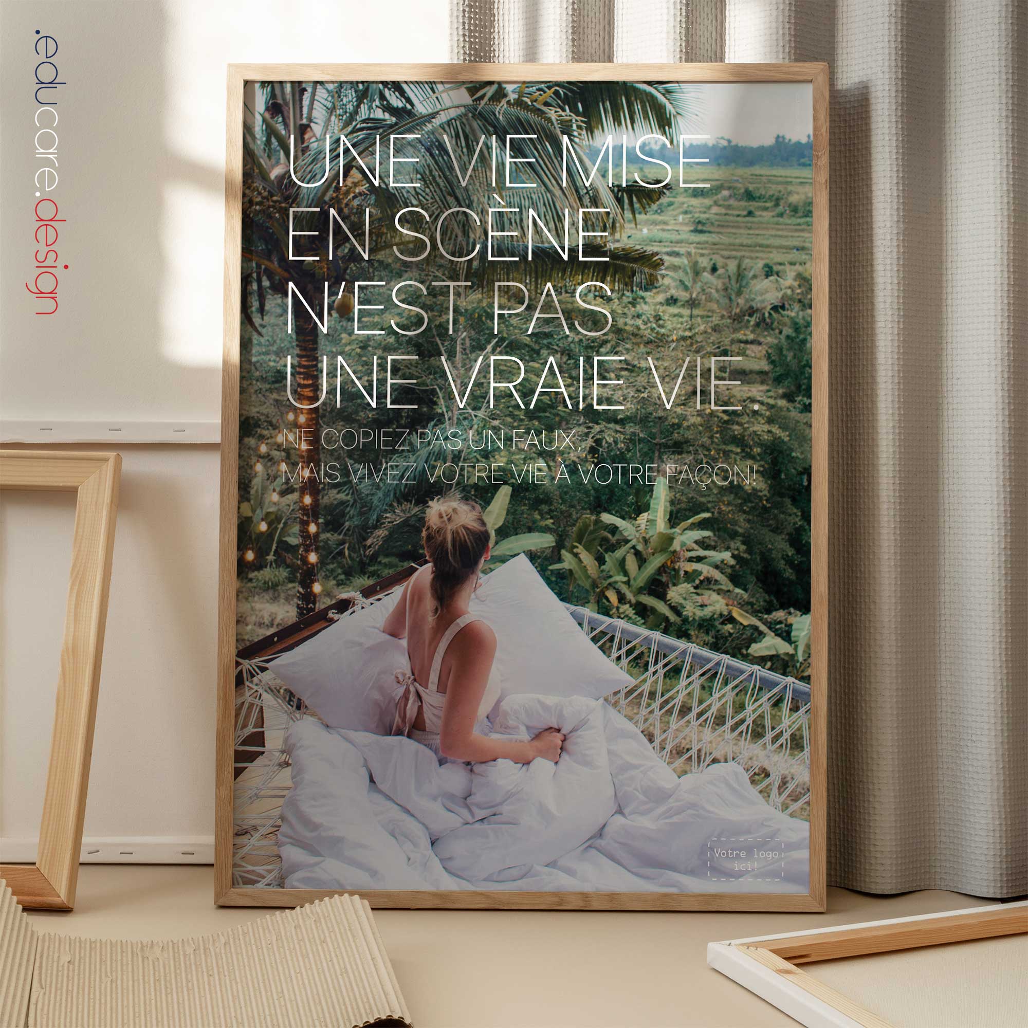 Ne copiez pas un faux, mais vivez votre vie à votre façon !