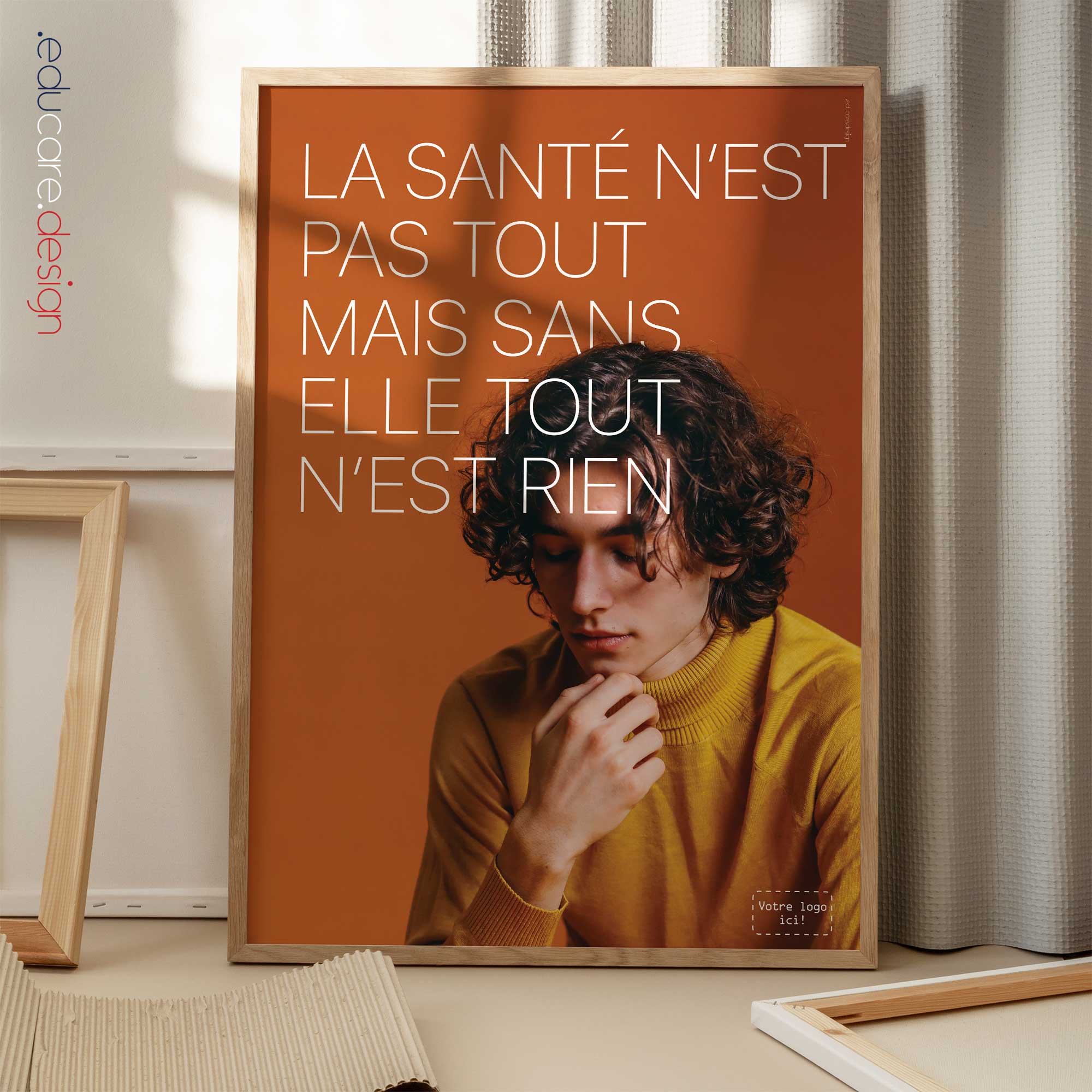 Without Health; Poster from www.educare.design