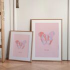 Pelvis Pop Art for medical offices