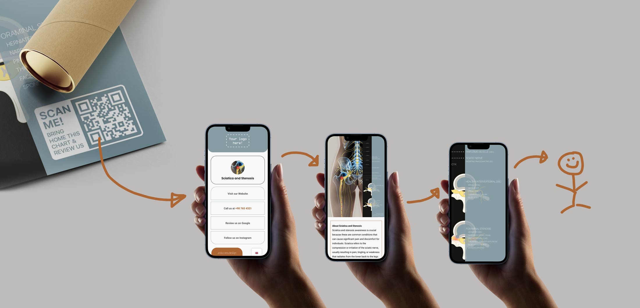 Codes QR pour les dossiers médicaux