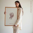 The Neck Muscles Vintage Artwork