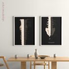 Gonstead Listings Set anatomy chart for clinics