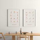 The Lower Back Exercises anatomy chart for clinics