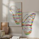 Pelvic Butterfly anatomy chart for clinics