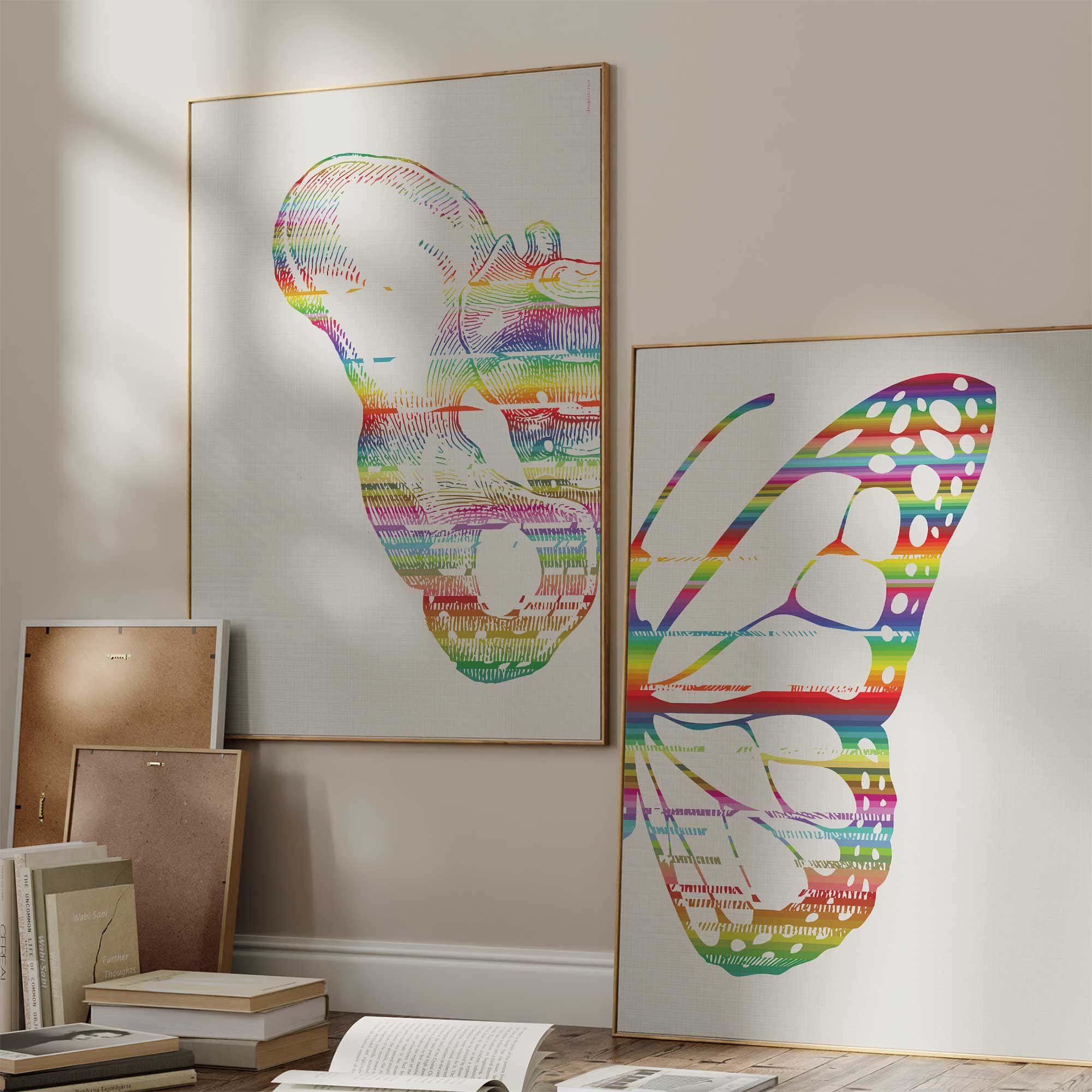 Farfalla pelvica, arte anatomica da www.educare.design