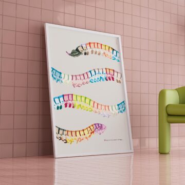 Quando i chiropratici sognano... Opere d'arte per chiropratici da www.educare.design