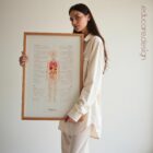 Puberty anatomy chart for clinics