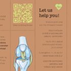 Knee Pain Quick Guide anatomy chart for clinics