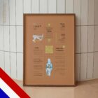 Kniepijn – Quick Guide anatomisch diagram voor praktijken en klinieken