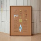 Knieschmerzen Quick Guide Anatomie-Chart für Praxen und Kliniken