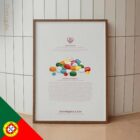 Dois Caminhos para o Alívio da Dor diagrama anatómico para clínicas e consultórios