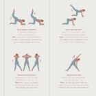 Pilates Exercises anatomy chart for clinics