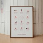 Exercices Prénataux planche anatomique pour cabinets et cliniques