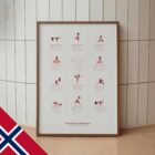 Prenatale Øvelser anatomidiagram for klinikker